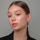 Серьги металл «Два кольца», цвет золото - Фото 4