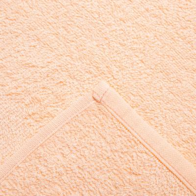 Полотенце махровое Экономь и Я 30х60 см, цв. персиковый, 100% хлопок, 320 гр/м2