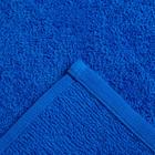 Полотенце махровое Экономь и Я 30х60 см, цв. синий, 100% хлопок, 320 гр/м2 - Фото 3