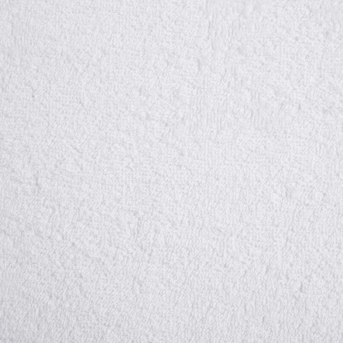 Полотенце махровое Экономь и Я 50х90 см, цв. белый, 100% хлопок, 320 гр/м2 - фото 1907266537
