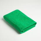 Полотенце махровое Экономь и Я 50х90 см, цв. зеленый, 100% хлопок, 320 гр/м2 - Фото 1