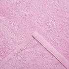 Полотенце махровое Экономь и Я 50х90 см, цв. розовый, 100% хлопок, 320 гр/м2 - Фото 3