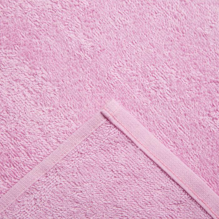 Полотенце махровое Экономь и Я 50х90 см, цв. розовый, 100% хлопок, 320 гр/м2 - фото 1907266550