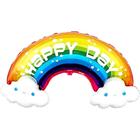 Шар фольгированный 39" «Радуга в облаках», Happy Day, фигура - Фото 1