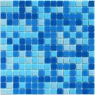 Мозаика стеклянная Bonaparte Aqua 150, на сетке 327 x 327 мм - фото 301392097