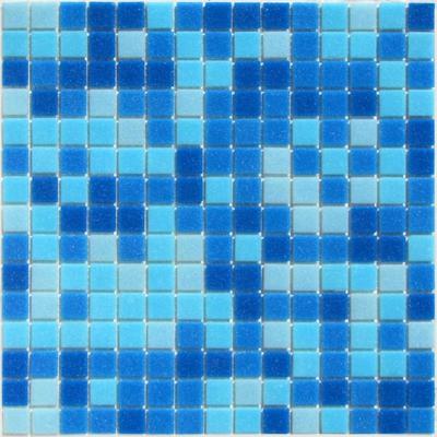Мозаика стеклянная Bonaparte Aqua 150, на сетке 327 x 327 мм