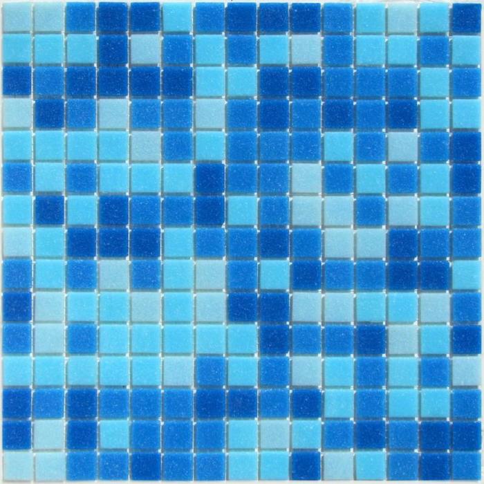 Мозаика стеклянная Bonaparte Aqua 150, на сетке 327 x 327 мм - Фото 1