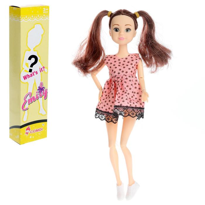 Кукла модная «Эмели» с аксессуарами, МИКС 50393