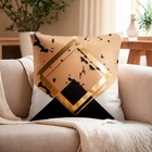 Наволочка декоративная Этель «Heart» 40×40 см, велюр - Фото 1