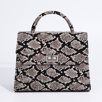 Мессенджер на клапане, цвет коричневый