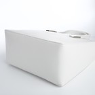 Сумка женская на молнии TEXTURA, средний размер, белая - Фото 5