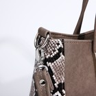 Сумка женская TEXTURA, тоут, средний размер, цвет коричневый - Фото 5