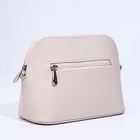 Сумка женская на молнии TEXTURA, маленький размер, бежевая - Фото 5