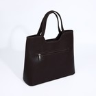 Сумка-тоут на молнии, цвет коричневый - Фото 2