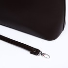 Сумка-тоут на молнии, цвет коричневый - Фото 6