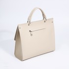 Сумка женская TEXTURA, мессенджер, большой размер, цвет бежевый - Фото 2