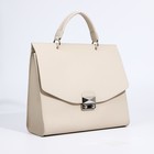 Сумка женская TEXTURA, мессенджер, большой размер, цвет бежевый - Фото 3