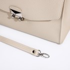 Сумка женская TEXTURA, мессенджер, большой размер, цвет бежевый - Фото 6