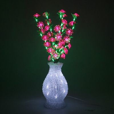 Светящаяся LED ваза-кашпо Flox RGB Accum