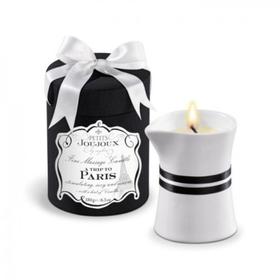 Свеча - аромамасло для массажа Paris, ваниль и сандал, 190 г