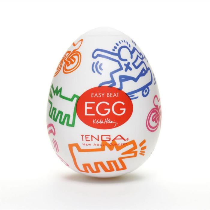 Мастурбатор яйцо Tenga Keith Haring Street - Фото 1