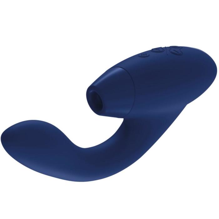 Бесконтактный клиторальный стимулятор Womanizer Duo, цвет синий