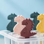 Форма для мороженого «Дино», 12×13 см, 6 ячеек, цвет МИКС - фото 24735647