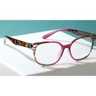 Готовые очки Oscar 8167, цвет фиолетовый, отгибающаяся дужка, +1.25 - Фото 4