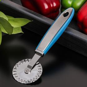 Нож для пиццы и теста Доляна Blаde, 20 см, ручка sоft-tоuch, цвет синий