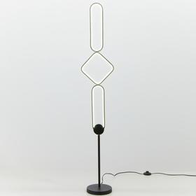 

Торшер 16663/1 LED 30Вт 6000К черный 24х19х140 см