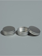 Баночка для хранения, 10 мл, цвет серебристый - Фото 2