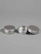 Баночка для хранения, 15 мл, d=4.1×2 см, серебристая - Фото 2