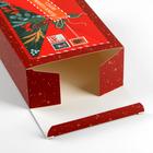 Коробка складная «Новогодняя почта», 16 × 23 × 7.5 см - Фото 3