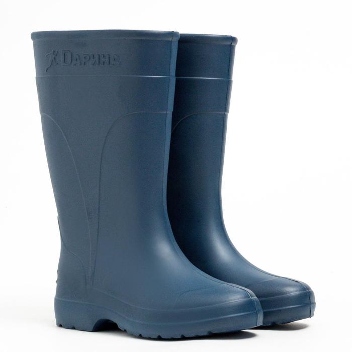 Сапоги женские, цвет синий, размер 37-38 - Фото 1