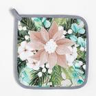 Набор кухонный Beautiful Сhristmas варежка-прихватка 20х28см, прихватка 19х19см,100%хлопок 6535955