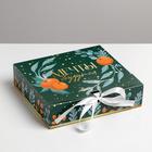 Коробка складная двухсторонняя «Почта новогодняя», 20 × 18 × 5 см - Фото 3