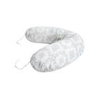 Наволочка к подушке для беременных 170х25 см, принт дамаск, цвет серый - Фото 3