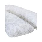 Наволочка к подушке для беременных u-образная 340х35 см, принт дамаск, цвет серый - Фото 2