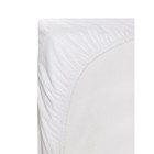 Наматрасник непромокаемый, размер 160х200 см, с бортами на резинке, цвет белый - Фото 3