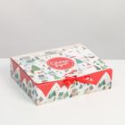 Складная коробка подарочная «Новогодние истории»,31 × 24,5 × 9 см - фото 320143886