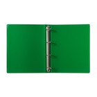 Папка на 4 кольцах А4, Calligrata "Панорама", 40 мм, 700 мкм, лицевой карман, зелёная, МИКС - фото 8945601