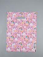 Пакет полиэтиленовый с вырубной ручкой «Единорожки», детский, 50 мкм 30×40 см 7039471