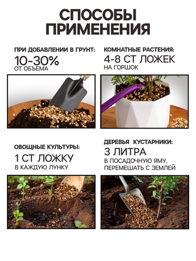Вермикулит «Рецепты Дедушки Никиты»для растений, добавка в грунт, для рассады, фр 2-3, 10 л.