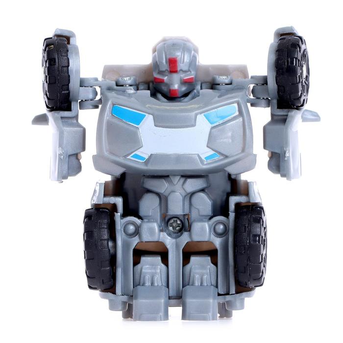 Робот «Автороботы», 4 штуки, трансформируются, цвет серый 50399