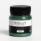 Декоративный гель для волос, лица и тела COLOR GEL Holly Professional, Green, 50 мл - фото 9321872