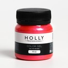 Декоративный гель для волос, лица и тела COLOR GEL Holly Professional, Pink, 50 мл - фото 9321876