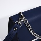 Сумка женская TEXTURA, мессенджер, маленький размер, цвет синий - фото 42365831