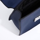 Сумка женская TEXTURA, мессенджер, маленький размер, цвет синий - фото 42365833