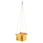 Качели детские подвесные Polini kids «Зверушки», жёлтые - Фото 1