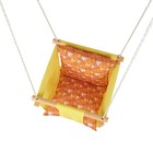 Качели детские подвесные Polini kids «Зверушки», жёлтые - Фото 6